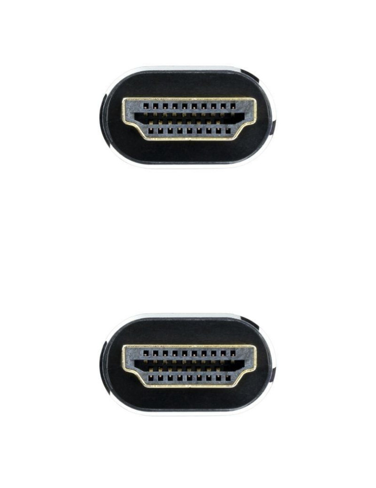 Cable HDMI 2.1 IRIS 8K Nanocable 10.15.8010/ HDMI Macho - HDMI Macho/ 10m/ Negro