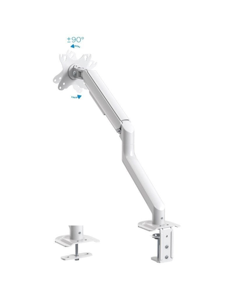 Soporte de Mesa para Monitor TooQ DB4032TNR-W/ Giratorio/ Inclinable/ hasta 9kg
