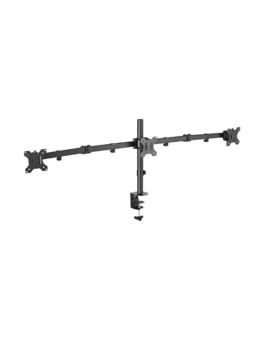 Soporte de Mesa para 3 Monitores Aisens DT27TSR-061/ Giratorio/ Inclinable/ hasta 7kg