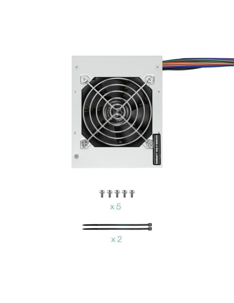 Fuente de Alimentación SFX TooQ TQEP-500S-SFX/ 500W/ Ventilador 8cm