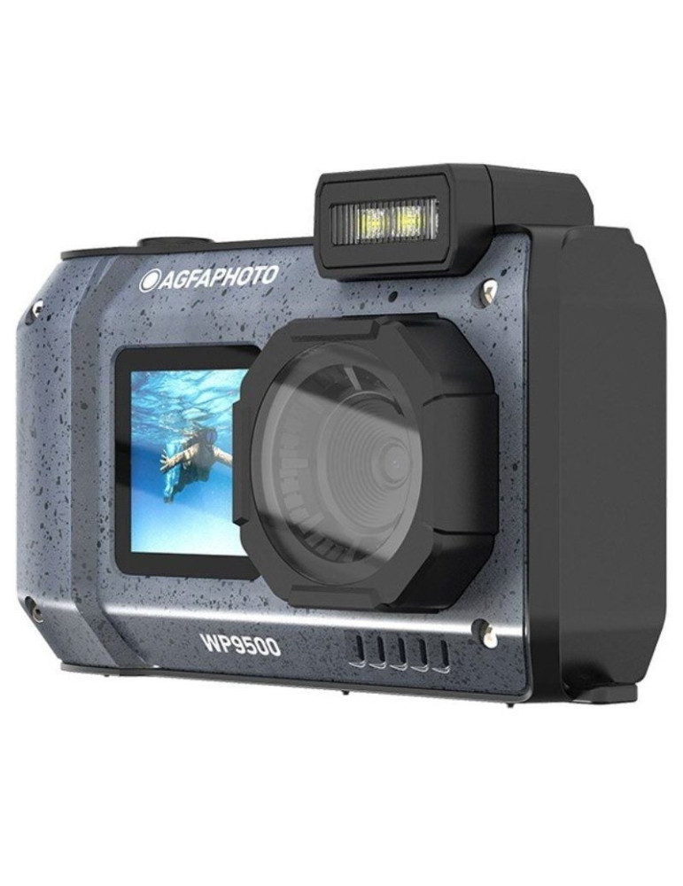 Cámara Digital Deportiva AgfaPhoto Realishot WP9500/ 24MP/ Negra