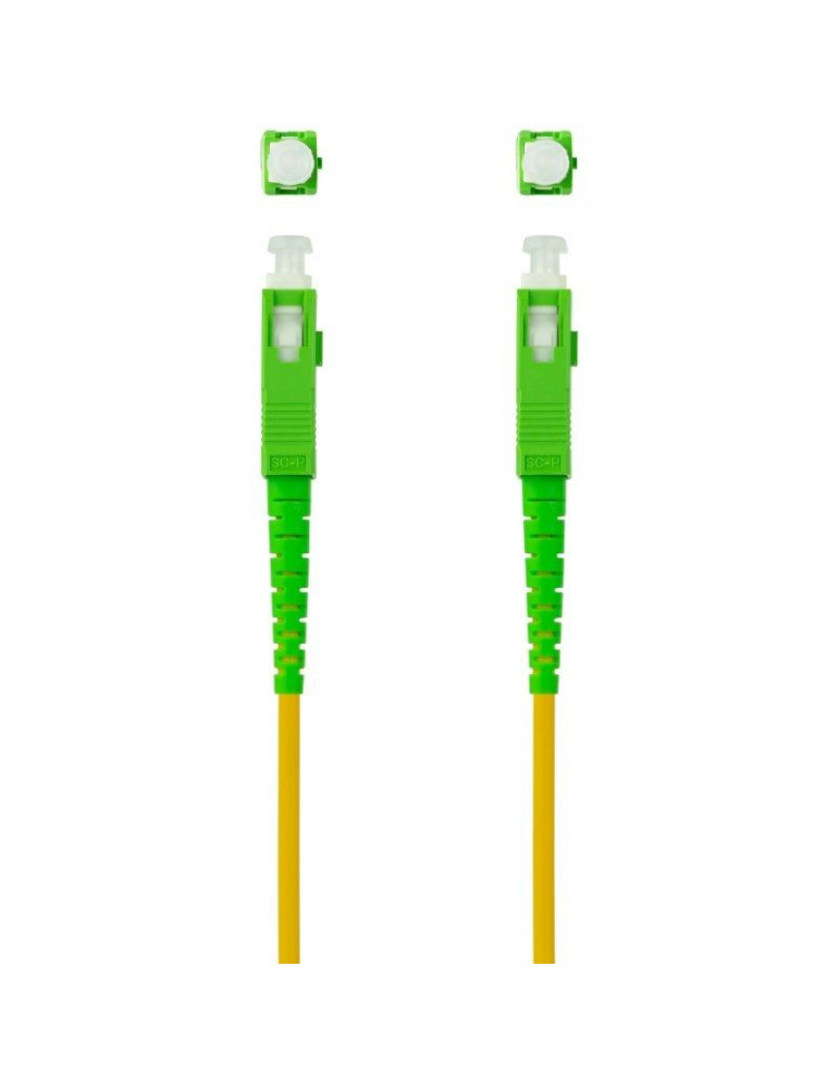 Cable de Fibra Óptica G657A2 Nanocable 10.20.0003/ LSZH/ 3m/ Amarillo