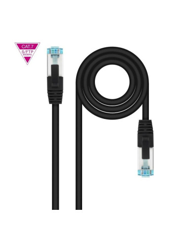 Cable de Red RJ45 SFTP Nanocable 10.20.1702-BK Cat.7/ 2m/ Negro 2