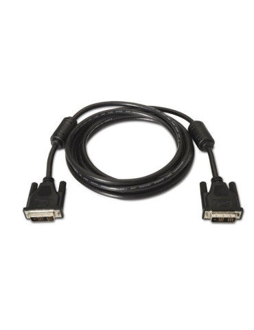 Cable DVI Aisens A117-0086/ DVI-D Macho - DVI-D Macho/ Hasta 3W/ 10Mbps/ 1.8m/ Negro 2