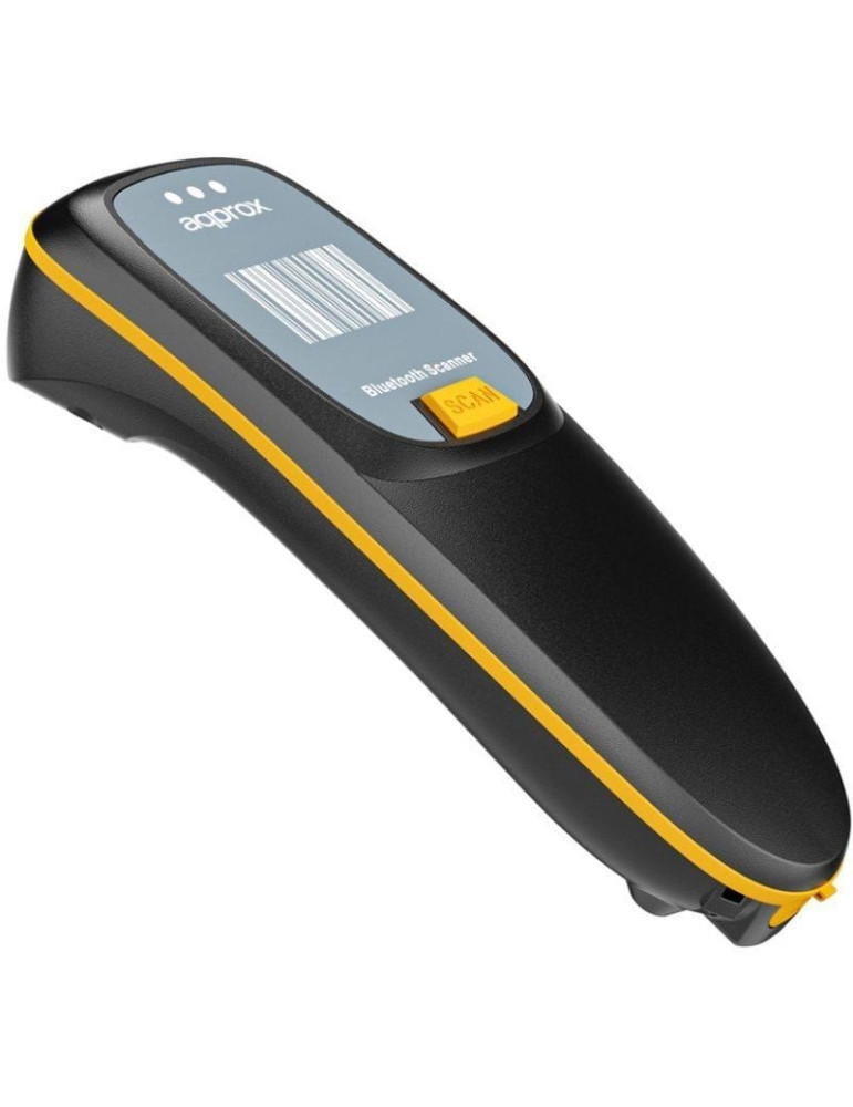 Lector de Código de Barras 1D-2D-QR Approx appLS23/ USB Tipo-C/ Bluetooth/ Radiofrecuencia