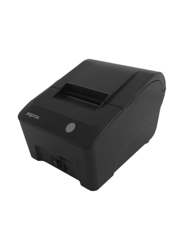 Impresora de Tickets Approx appPOS58MU/ Térmica/ Ancho papel 58mm/ USB/ Negra