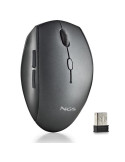 Ratón Inalámbrico NGS Bee Black/ Hasta 1600 DPI