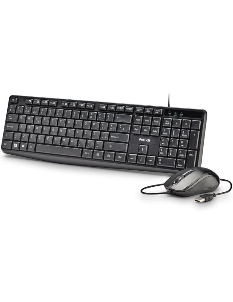 Teclado y Ratón NGS Cocoa KIT V2