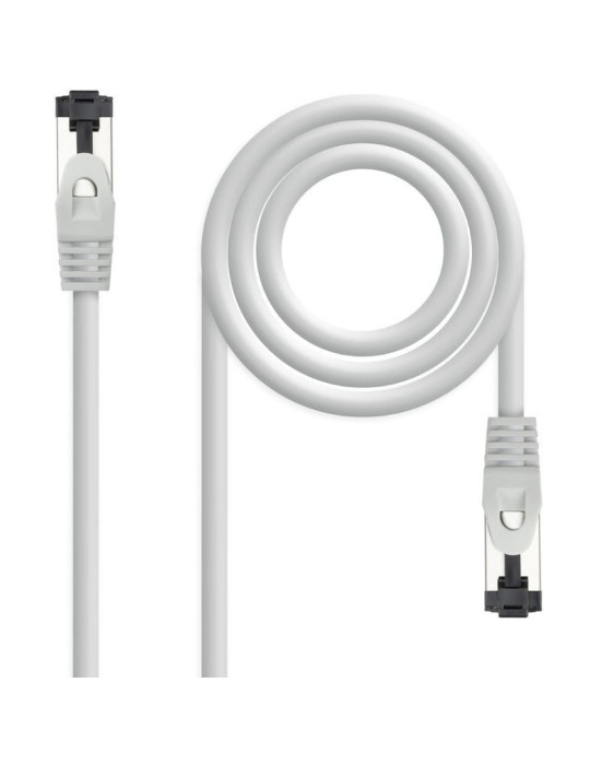 Cable de Red RJ45 SSTP Nanocable 10.20.2002 Cat.8.1/ 2m/ Gris