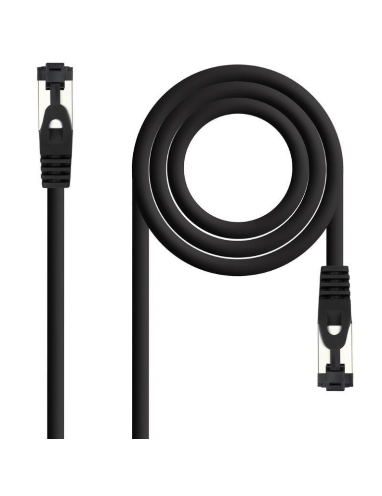 Cable de Red RJ45 SSTP Nanocable 10.20.2002-BK Cat.8.1/ 2m/ Negro