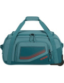 Bolsa de Viaje con Ruedas American Tourister City Racer S/ 55x35x25cm/ 2 Ruedas/ Azul Verdoso