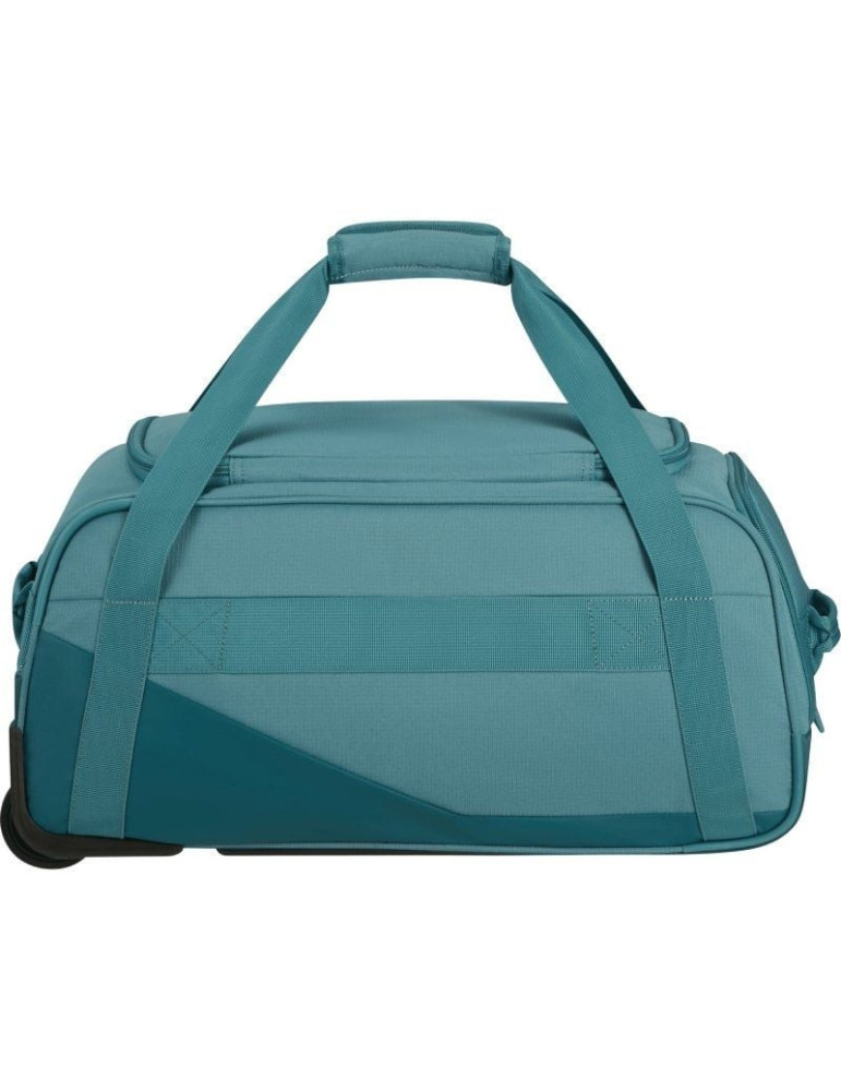Bolsa de Viaje con Ruedas American Tourister City Racer S/ 55x35x25cm/ 2 Ruedas/ Azul Verdoso
