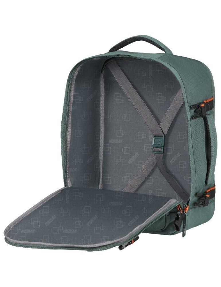 Mochila American Tourister Take2cabin S/M para Portátiles hasta 15.6"/ 26.5L/ Verde Oscuro