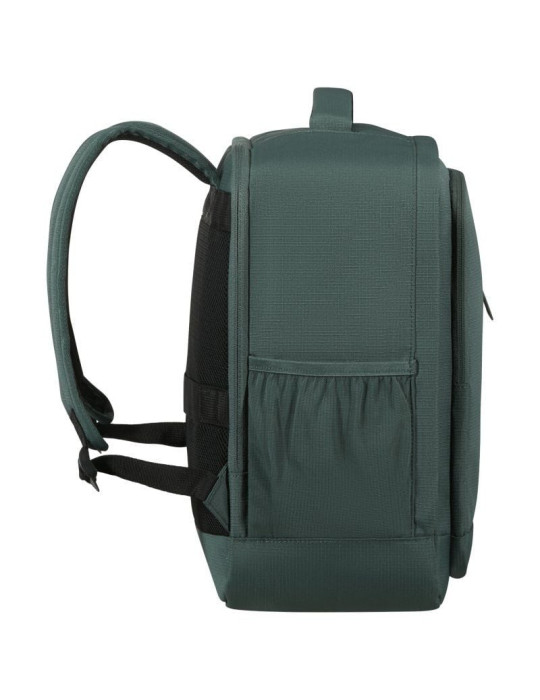 Mochila American Tourister Take2cabin S/M para Portátiles hasta 15.6"/ 26.5L/ Verde Oscuro