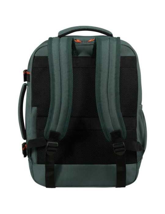 Mochila American Tourister Take2cabin S/M para Portátiles hasta 15.6"/ 26.5L/ Verde Oscuro