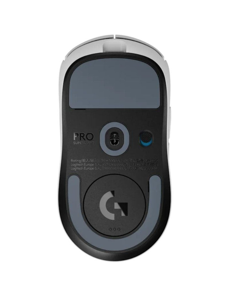 Ratón Gaming Inalámbrico Logitech PRO X Superlight 2/ Batería recargable/ Hasta 44000 DPI/ Blanco
