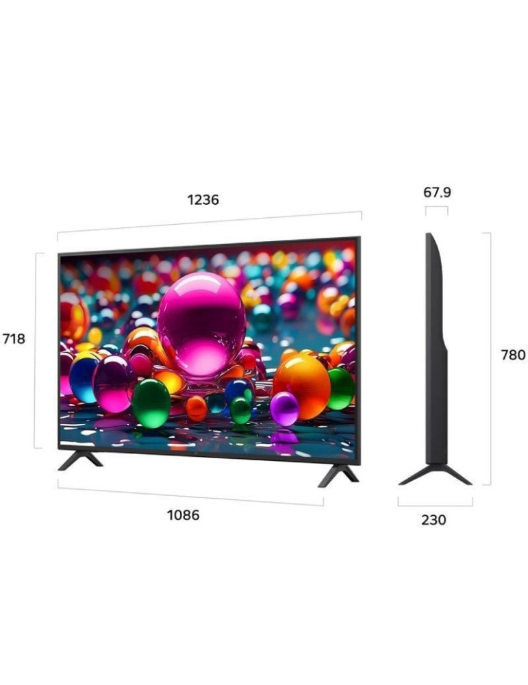 Televisor LG UHD 55UA75006LA 55"/ Ultra HD 4K/ Smart TV/ WiFi