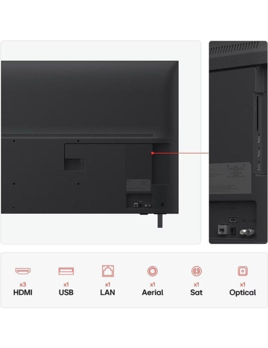 Televisor LG UHD 55UA75006LA 55"/ Ultra HD 4K/ Smart TV/ WiFi