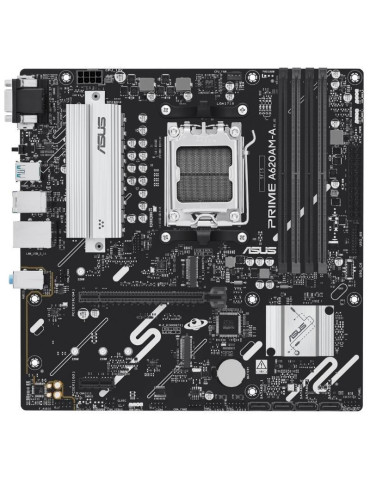 Placa Base Asus A620AM-A-CSM Socket AM5/ DDR5/ PCIe 4.0/ Micro ATX 2