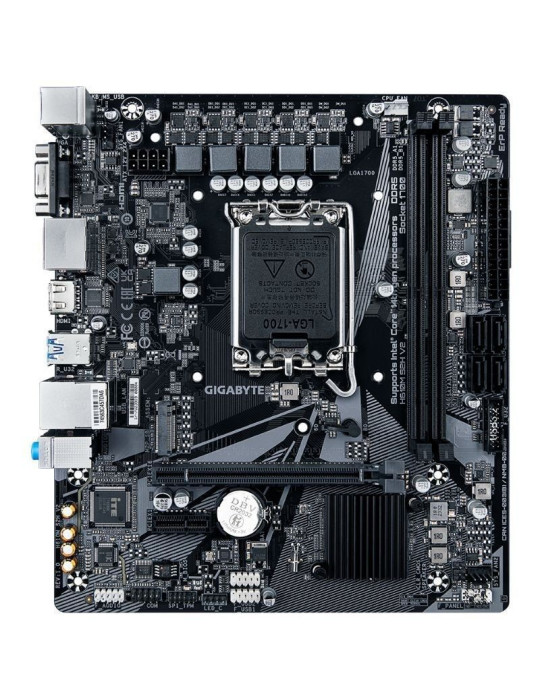 Placa Base Gigabyte H610M S2H V2 Socket 1700/ DDR5/ PCIe 4.0/ Micro ATX