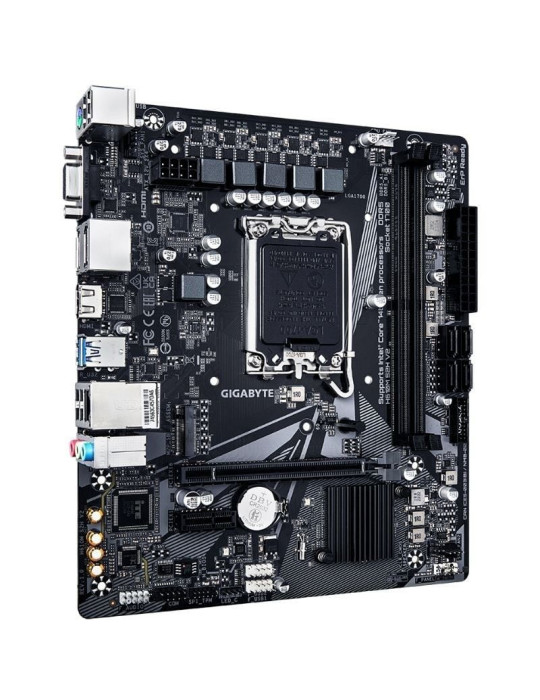 Placa Base Gigabyte H610M S2H V2 Socket 1700/ DDR5/ PCIe 4.0/ Micro ATX