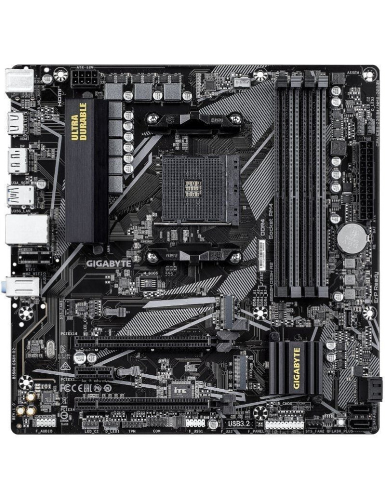Placa Base Gigabyte B550M DS3H R2 Socket AM4/ DDR4/ PCIe 4.0/ Micro ATX