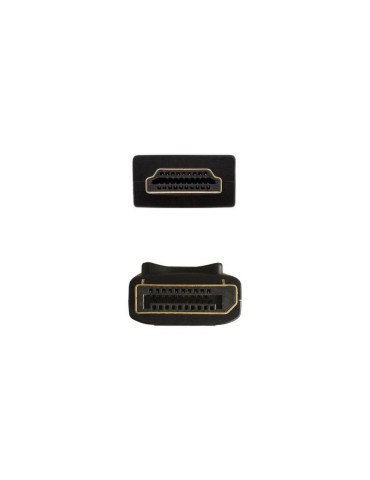 Cable Conversor Aisens A125-0364/ DisplayPort Macho - HDMI Macho/ Hasta 5W/ 2300Mbps/ 2m/ Negro 2