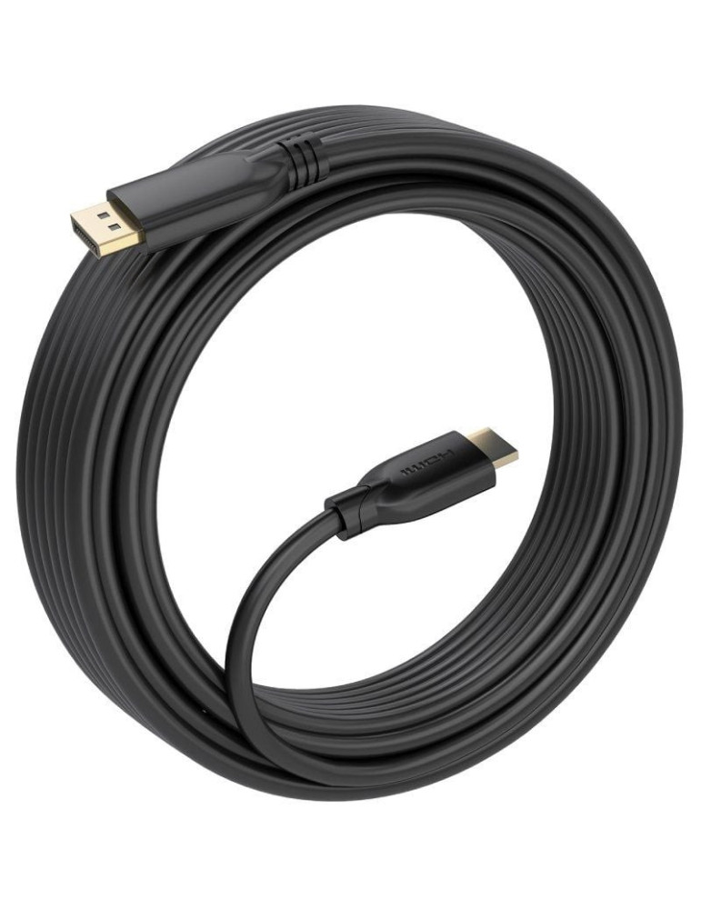 Cable Conversor Aisens A125-0921/ DisplayPort Macho - HDMI 4K Macho/ 7m/ Negro