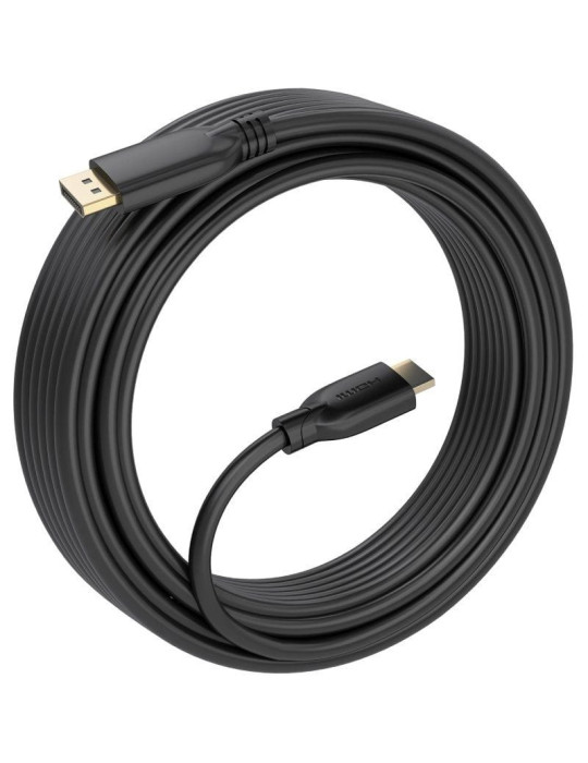 Cable Conversor Aisens A125-0921/ DisplayPort Macho - HDMI 4K Macho/ 7m/ Negro