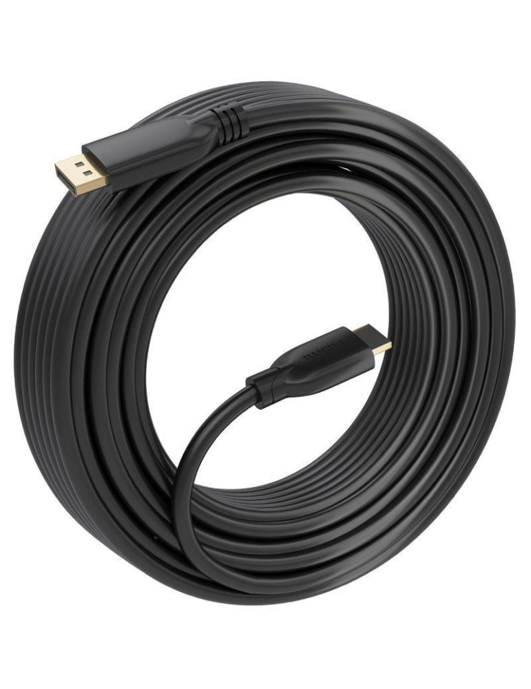 Cable Conversor Aisens A125-0922/ DisplayPort Macho - HDMI 4K Macho/ 10m/ Negro