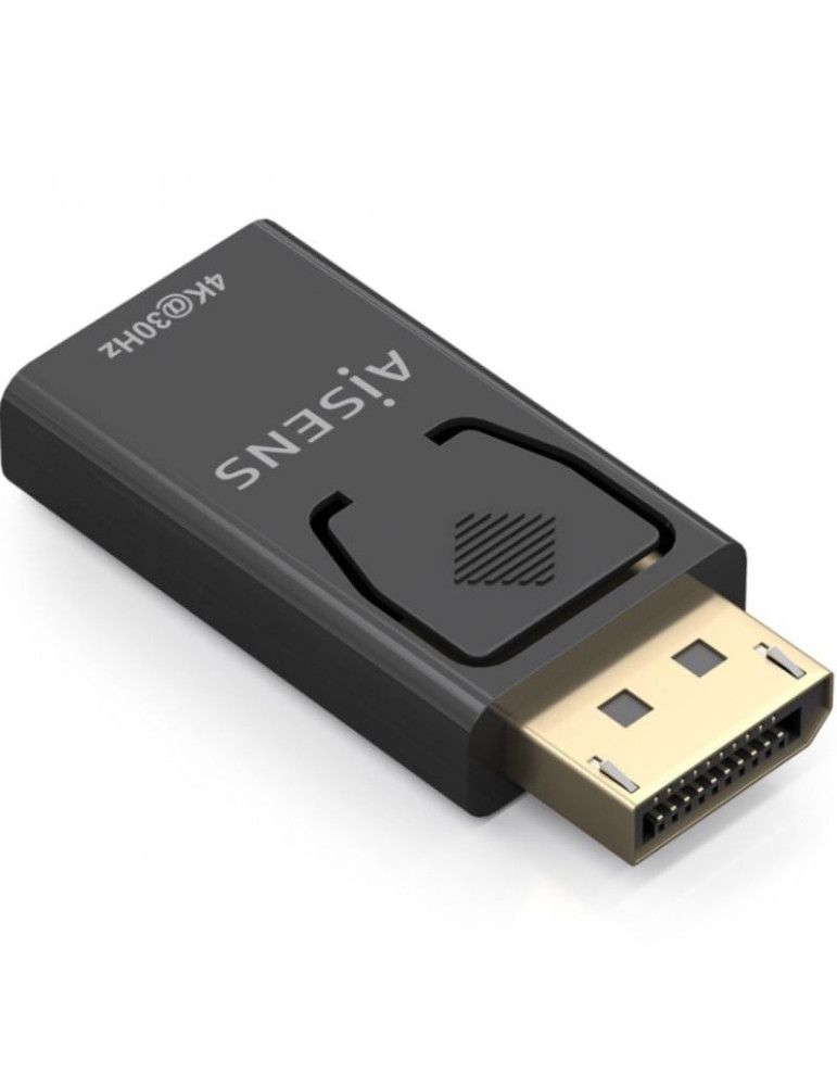 Conversor Aisens A125-0949/ DisplayPort Macho - HDMI Hembra/ Negro