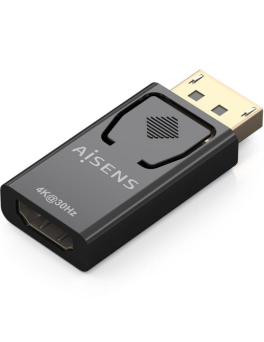 Conversor Aisens A125-0949/ DisplayPort Macho - HDMI Hembra/ Negro
