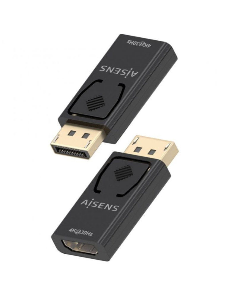 Conversor Aisens A125-0949/ DisplayPort Macho - HDMI Hembra/ Negro