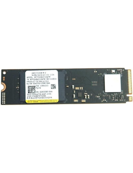Disco SSD Micron 2400 512GB/ M.2 2280 PCIe Gen4