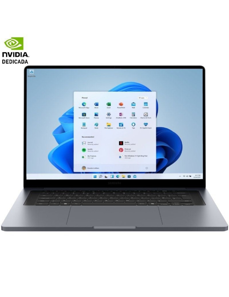 Portátil Gaming Samsung Galaxy Book6 Ultra Intel Core Ultra 7-356H/ 32GB/ 1TB SSD/ GeForce RTX 5060/ 16" Táctil/ Win11 Pro
