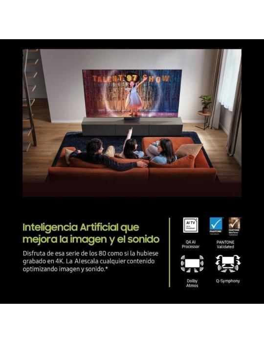 Televisor Samsung QLED Q7F TQ55Q7F4AU 55"/ Ultra HD 4K/ Smart TV/ WiFi