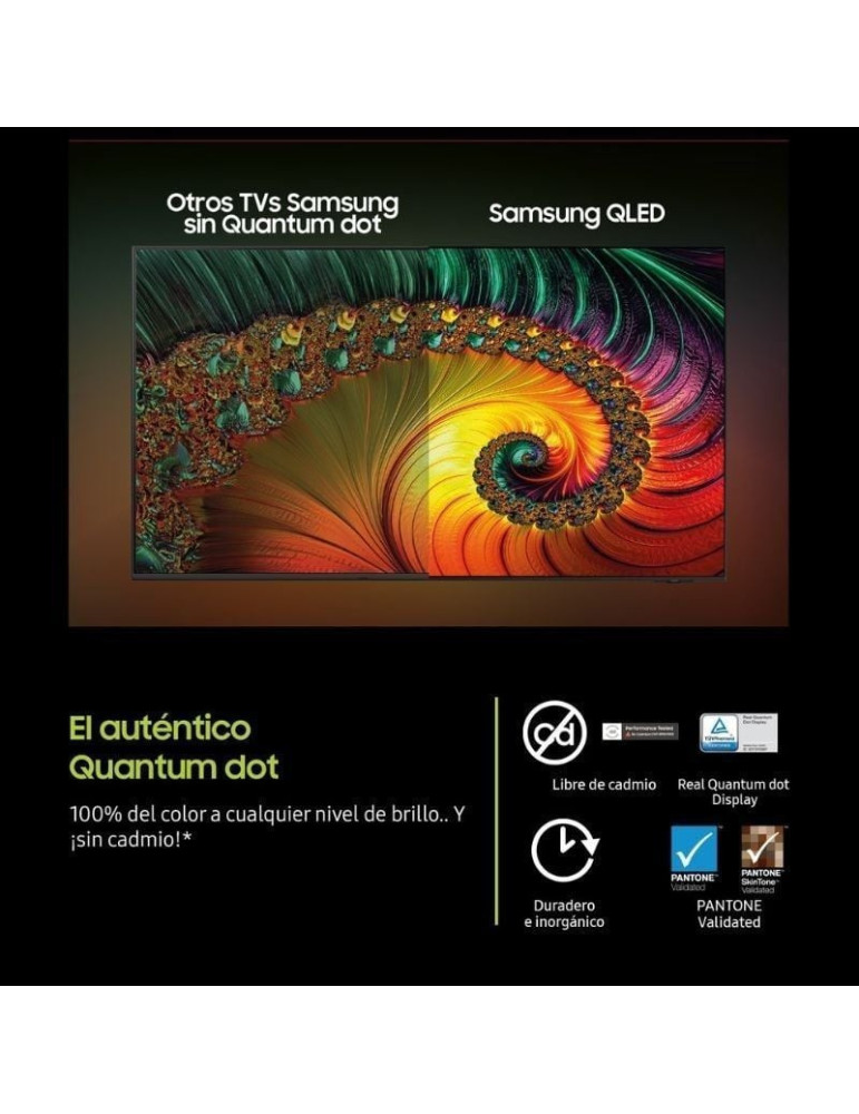 Televisor Samsung QLED Q7F TQ55Q7F4AU 55"/ Ultra HD 4K/ Smart TV/ WiFi