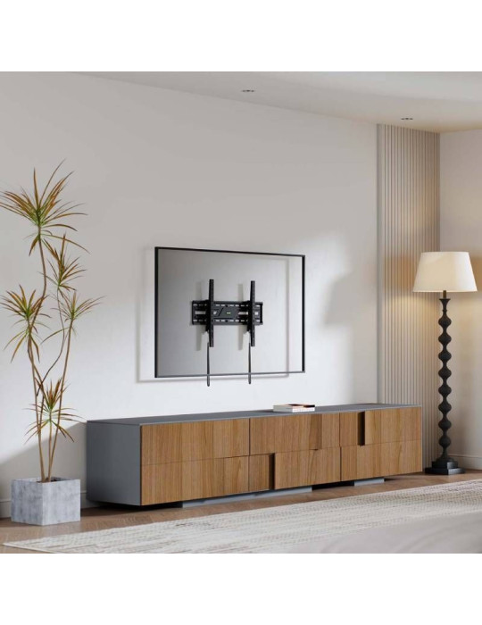 Soporte de Pared Inclinable Aisens WT86T-315 para TV de 37-86"/ hasta 75kg