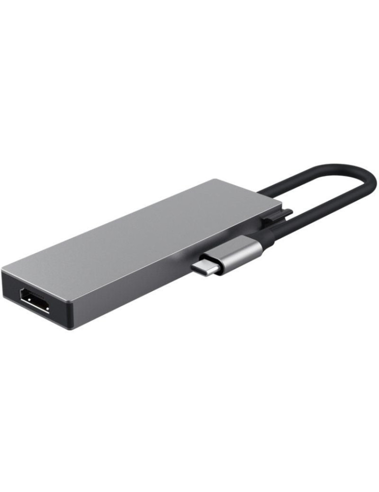 Docking USB Tipo-C Trust Dalyx/ 2xUSB/ 1xHDMI 4K/ 2xUSB Tipo-C/ Gris