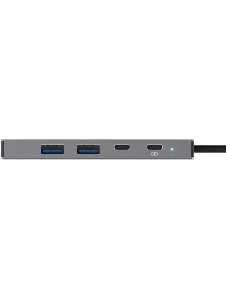 Docking USB Tipo-C Trust Dalyx/ 2xUSB/ 1xHDMI 4K/ 2xUSB Tipo-C/ Gris