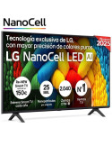Televisor LG NanoCell 55NANO80A6B 55"/ Ultra HD 4K/ Smart TV/ WiFi