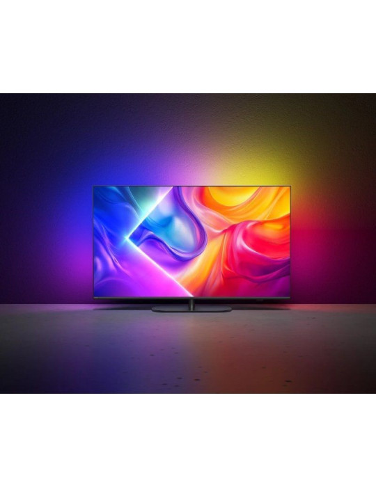 Televisor Philips QLED 55PUS9010 55"/ Ultra HD 4K/ Ambilight/ Smart TV/ WiFi