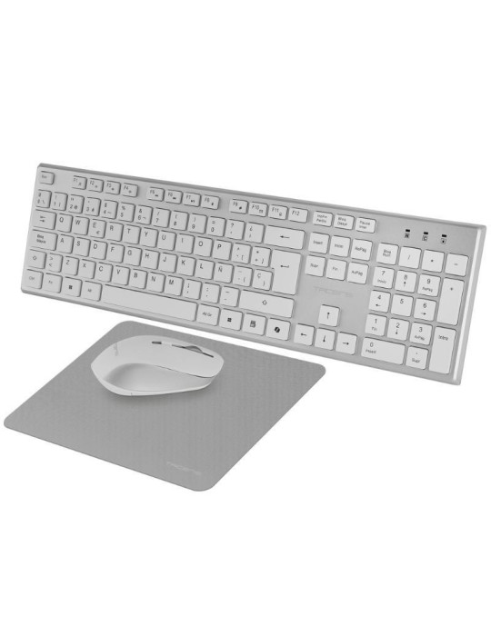 Pack Gaming Tacens ZENITH/ Teclado Inalámbrico + Ratón Inalámbrico + Alfombrilla