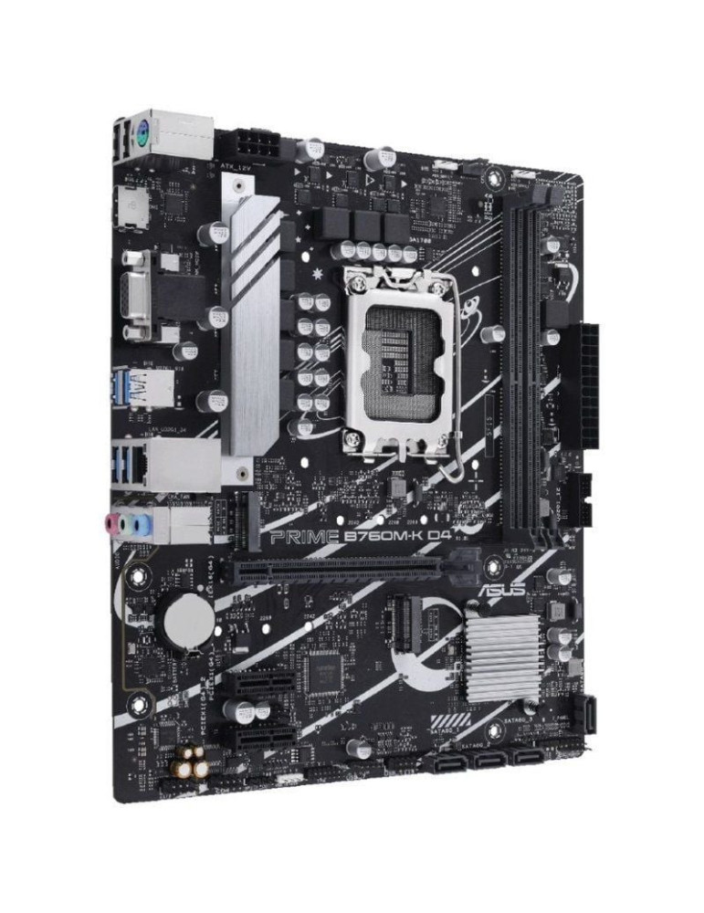 Placa Base Asus Prime B760M-K D4 Socket 1700/ DDR4/ PCIe 4.0/ Micro ATX
