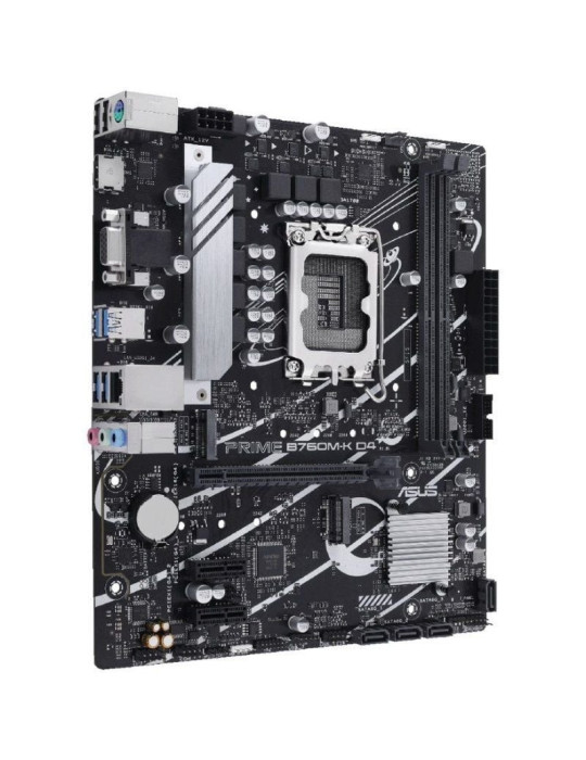 Placa Base Asus Prime B760M-K D4 Socket 1700/ DDR4/ PCIe 4.0/ Micro ATX