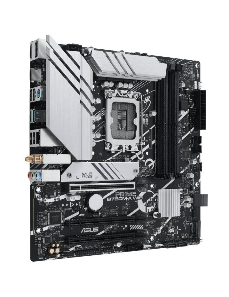 Placa Base Asus Prime B760M-A WIFI Socket 1700/ DDR5/ PCIe 4.0/ Micro ATX