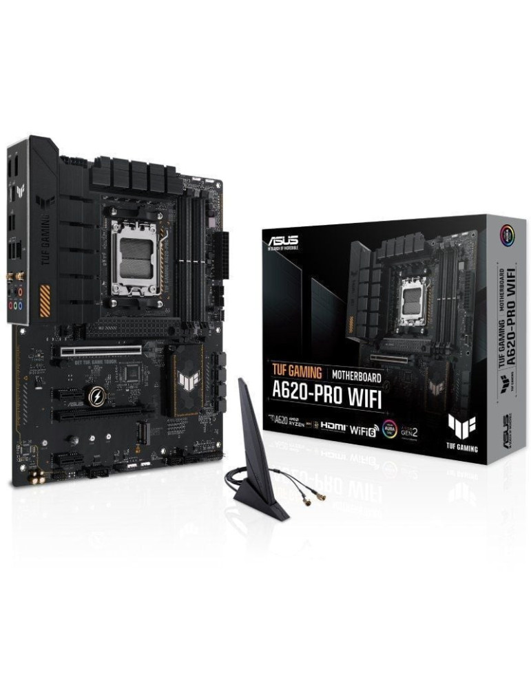Placa Base Asus TUF GAMING A620-PRO WIFI Socket AM5/ DDR5/ PCIe 4.0