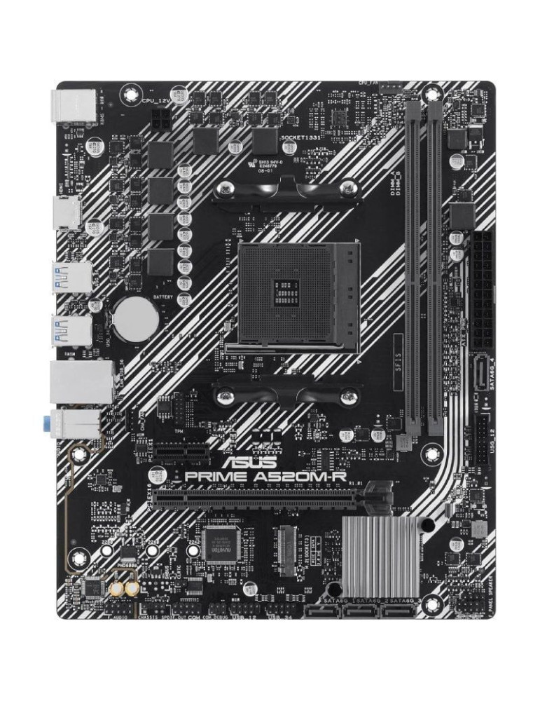 Placa Base Asus Prime A520M-R Socket AM4/ DDR4/ PCIe 3.0/ Micro ATX