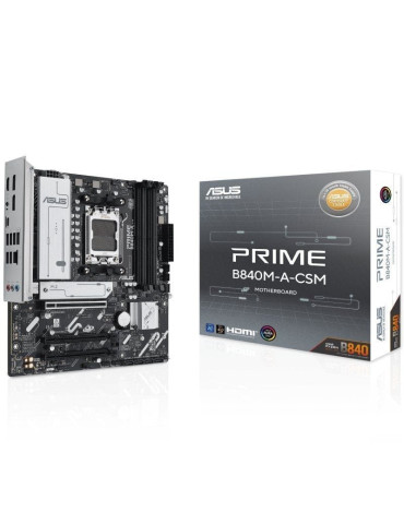 Placa Base Asus Prime B840M-A-CSM Socket AM5/ DDR5/ PCIe 4.0/ Micro ATX