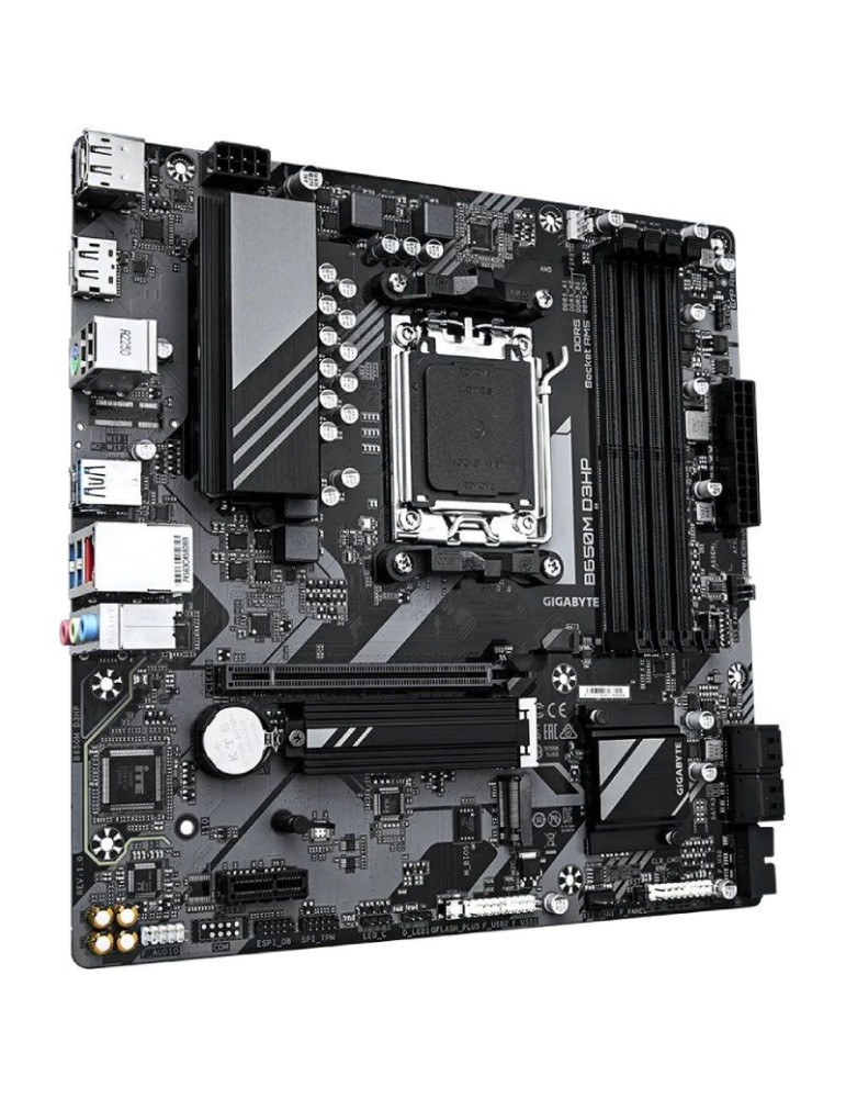 Placa Base Gigabyte B650M D3HP Socket AM5/ DDR5/ PCIe 4.0/ Micro ATX